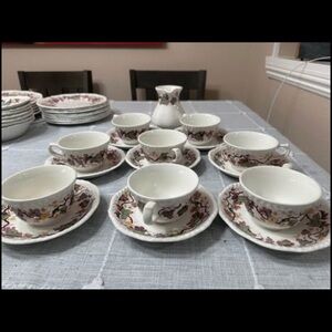 Elegant Floral Tea Set